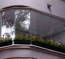 Остъклен балкон с пластмасови прозорци цени