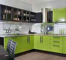 Зелена кухня, фото и интериорен дизайн на кухнята в зелени тонове