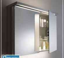 Огледален шкаф за баня Предимства и недостатъци на огледалните мебели