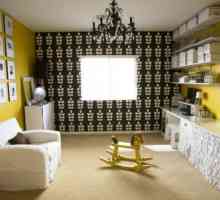 Жълтият тапет включва използване, комбиниране и декорация на помещения