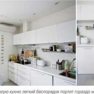 Бялата кухня е за интериорен дизайн в бял цвят 90 снимки