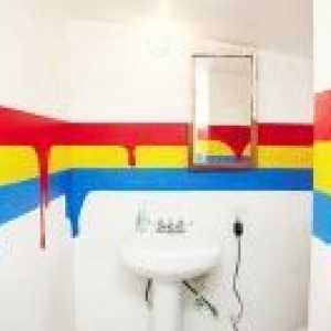 Как да нарисувате стените в банята?