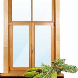 Дървени прозорци с двоен стъклопакет от дърво