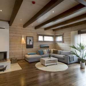 Дървени тавани - 25 примера за интериор