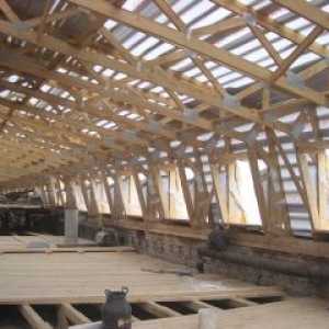 Дървени покривни ферми за покриви и мансарди