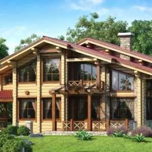 Дървени къщи проекти и цени