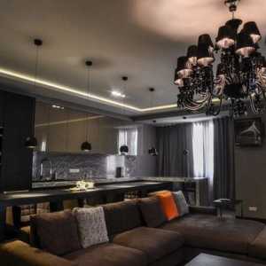 Дизайн на апартамент в сиви тонове