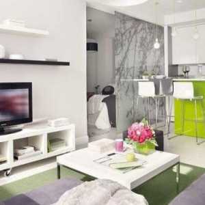 Едностаен апартамент в минималистичен стил