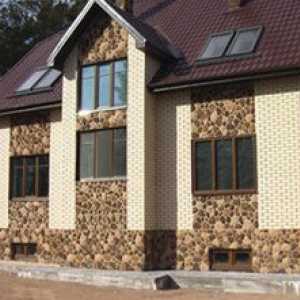 Фасадни термопанели с клинкер за тухли и естествен камък от фирма Бау Хаус за закупуване в Самара