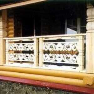 Снимки на верандата, подходящи за дървена къща