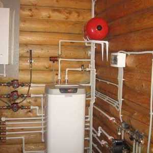 Газово отопление на дървена къща
