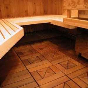 Хидроизолация на пода в парната баня