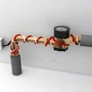 Отоплителен кабел за водоснабдяване