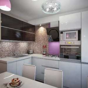 Интериорът на една малка кухня в един апартамент е по-лесно, отколкото изглежда!
