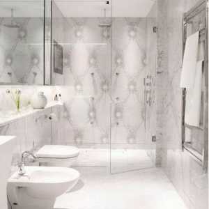 Интериор за баня и баня Примерен дизайн