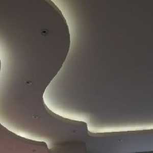 Производство от ръце на тавани от гипсокартон във всекидневната - снимка, видео, преглед, ревюта,…