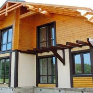 Етапи и нюанси на изграждането на комбинирана къща от дърво и камък