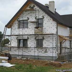 Как да евтино затопляне на фасадата на къщата - строителни материали за стените на къщата - преглед…