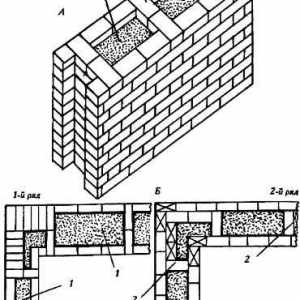 Как да изградим тухлена къща с лека конструкция на стена - кладенец