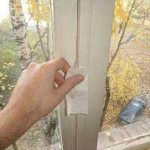 Как правилно да лепене прозорци за зимата със сапун
