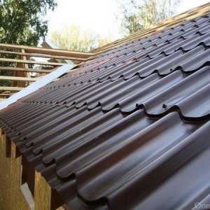 Как да покриете правилно покрива с метал?