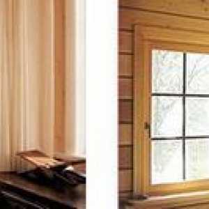 Как да вмъкнете пластмасови прозорци в дървена къща