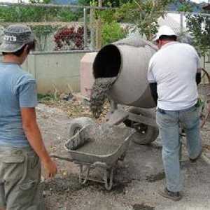 Как да подготвим бетон в бетонен смесител