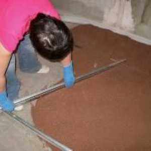 Как да си направите суха подова замазка - апартамент като местообитание