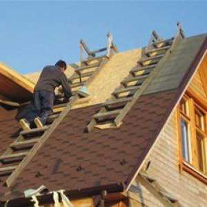 Как да направите самия покрив на стената