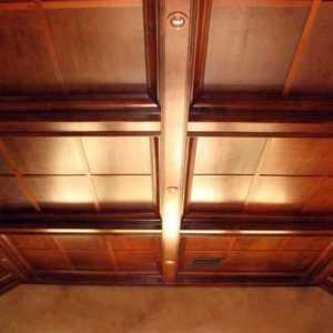 Как да направите таван ремонт в дървена къща