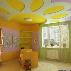Как да изберем таван за детска стая