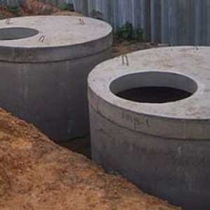 Как правилно да направите септична яма от бетонни пръстени, тухли, бетон