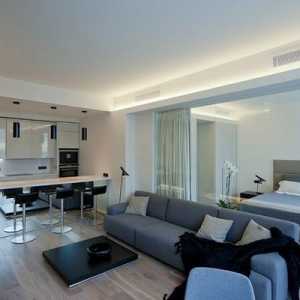 Компактен и стилен дизайн на двустаен апартамент