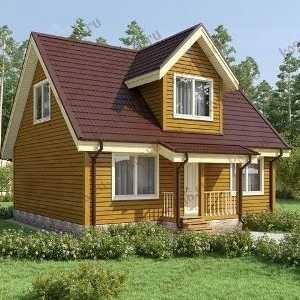 Фирмата архитекти дървени къщи до ключ снимка описание и цени