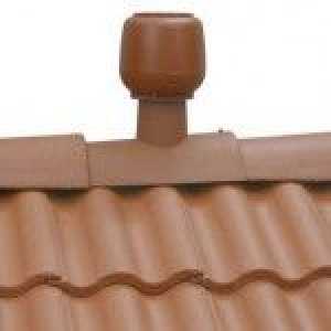 Покрив на възела с дефлектор