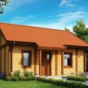 Малките дървени къщи са предимствата на къща за малко семейство