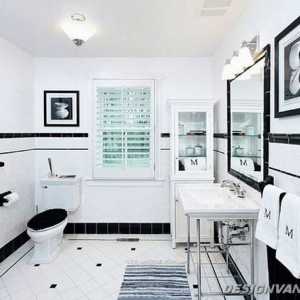 Мода тенденция черно-бяла баня 40 снимки
