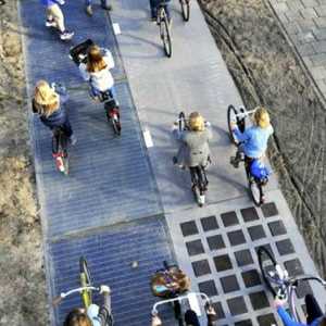 Новата технология за производство на електроенергия сега генерира път за велосипед