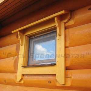 Нов поглед Металопластикови прозорци Монтаж на прозорци в дървена къща, използваща корпус