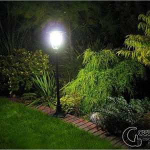 Осветление в градината сами - градинско осветление