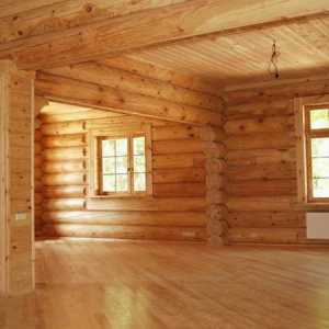 Завършване на дървената къща - характеристики на обзавеждането на дървената къща