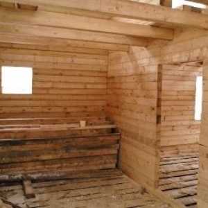 Довършителни работи в дървената къща опции, материали и цени