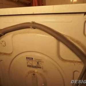 Защо пералната машина не събира и източва водата?
