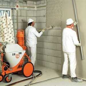 Подготовка на стени за довършителни работи - използвани материали и инструменти, технологичен ред…
