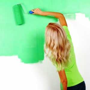 Боядисване на стени, особености на технологиите