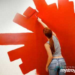 Боядисване стени в апартамент Избор на цветове на бои за стени Снимки
