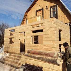 Добавяне към дървената къща - всички опции