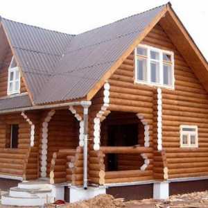 Процесът на издигане на дървена къща от фондацията на покрива Как да изберем правилния покрив в…