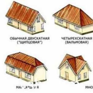 Основните видове на покрив покрив на къщата - снимки, цени и съвети на професионалисти
