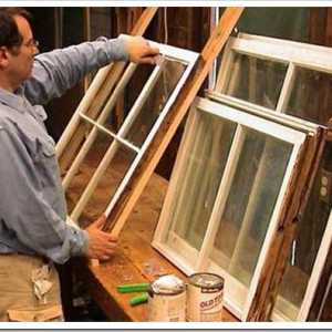 Ремонт и реконструкция на дървени прозорци със собствени ръце Подмяна на прозорци в дървени прозорци